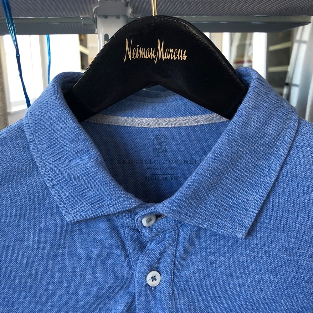 Preloved Brunello Cucinelli long sleeve polo shirt